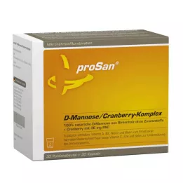 PROSAN Pacote combinado de complexo D-manose/cranberry, 2X30 unidades