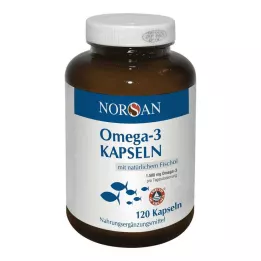 NORSAN Cápsulas de ômega-3, 120 unidades