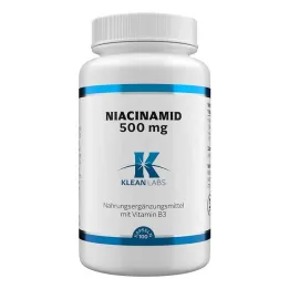 Cápsulas de niacinamida B3 500 mg, 100 unidades
