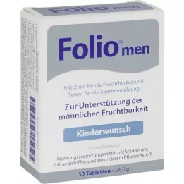 FOLIO comprimidos masculinos, 30 unidades
