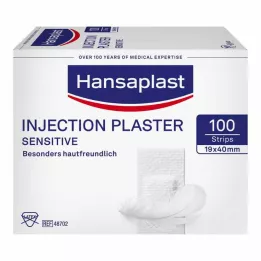 HANSAPLAST Gesso de injeção sensível 1,9x4 cm, 100 unidades