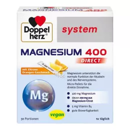 DOPPELHERZ Sistema de pellets de magnésio 400 DIRECT , 30 unidades