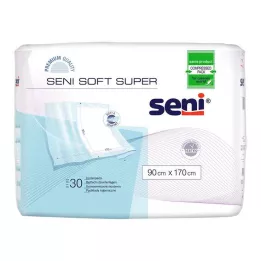 SENI Protetor de cama super macio 90x170 cm, 30 unidades