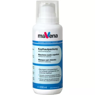 MAVENA Pacote para couro cabeludo, 200 ml MAVENA Pacote para couro cabeludo, 200 ml