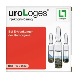 solução injetável uroLoges®, 10 x 2 ml