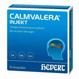 CALMVALERA ampolas de injeção, 10 unidades