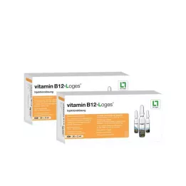 VITAMIN B12-LOGES Ampolas de solução injetável, 100X2 ml