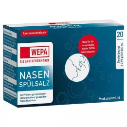 WEPA Sal para enxágue nasal, 60X2,95 g