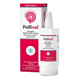 POLLIVAL Solução de colírio 0,5 mg/ml, 10 ml