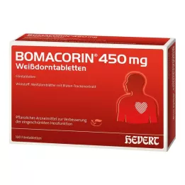BOMACORIN Comprimidos de espinheiro 450 mg, 100 unidades