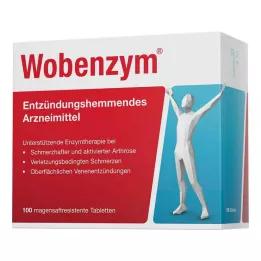 WOBENZYM comprimidos gastrorresistentes, 100 unidades