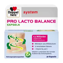 DOPPELHERZ Cápsulas do sistema Pro Lacto Balance, 30 unidades