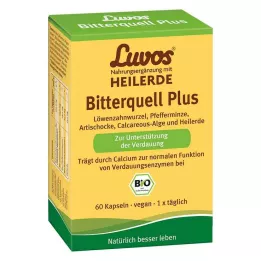 LUVOS Cápsulas Healing Earth Bio Bitterquell Plus, 60 unidades