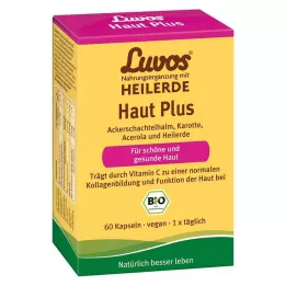LUVOS Cápsulas Healing Clay Organic Skin Plus, 60 unidades