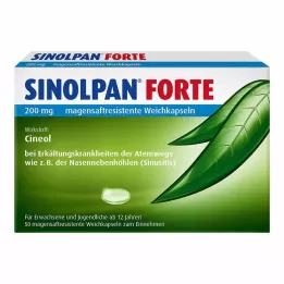 SINOLPAN forte 200 mg cápsulas moles gastrorresistentes, 50 unidades