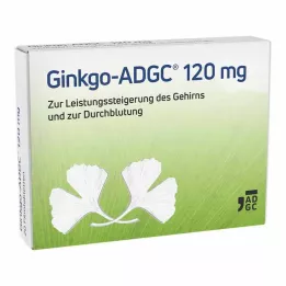 GINKGO ADGC Comprimidos revestidos por película de 120 mg, 20 unidades