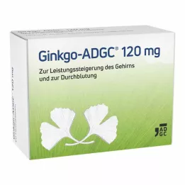 GINKGO ADGC Comprimidos revestidos por película de 120 mg, 60 unidades