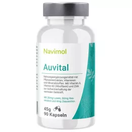 AUVITAL Embalagem trimestral, cápsulas duras para 90 dias, 90 unidades