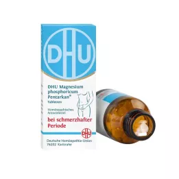 DHU Comprimidos de magnésio phos. Pentarkan para dor menstrual, 80 unidades