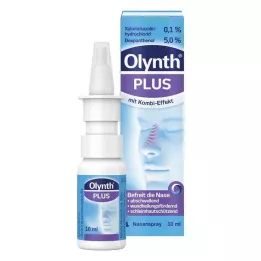 OLYNTH Mais 0,1%/5% para adultos spray nasal o.K., 10 ml