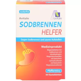 SODBRENNEN Comprimidos mastigáveis Helfer, 60 unidades