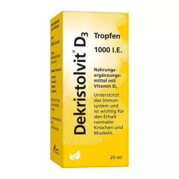 DEKRISTOLVIT D3 1.000 UI gotas, 25 ml