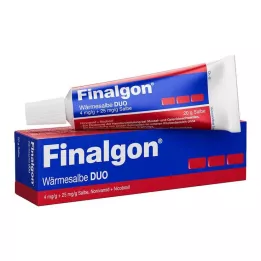 FINALGON Pomada aquecedora DUO 4 mg/g + 25 mg/g, 20 g