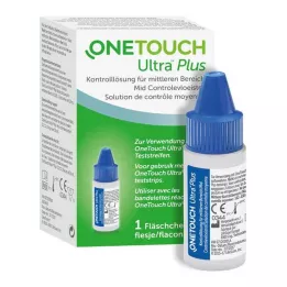 ONE TOUCH Solução de controle Ultra Plus Medium, 3,8 ml