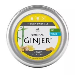 INGWER GINJER Pastilhas Orgânicas Limão, 40 g