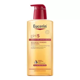 EUCERIN Óleo de banho pH5 para pele sensível com bomba, 400 ml