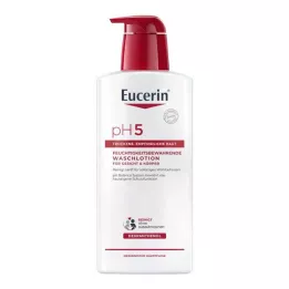 EUCERIN Loção de lavagem pH5 para pele sensível com bomba, 400 ml