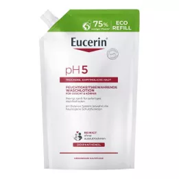 EUCERIN Loção de lavagem pH5 para pele sensível, recarga, 750 ml