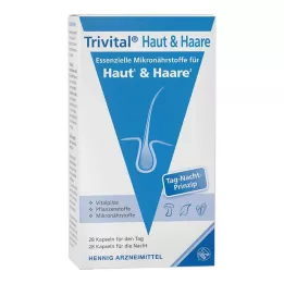 TRIVITAL Cápsulas Skin+Hair, 56 unidades