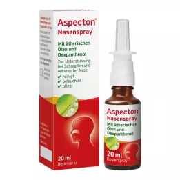 ASPECTON Spray nasal corresponde a solução salina 1,5%, 20 ml