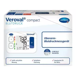 VEROVAL monitor compacto de pressão arterial de braço, 1 unidade