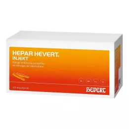HEPAR HEVERT injetar ampolas, 100X2 ml