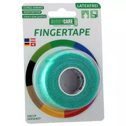 FINGERTAPE sem látex BUDDYCARE MED verde, 1 peça
