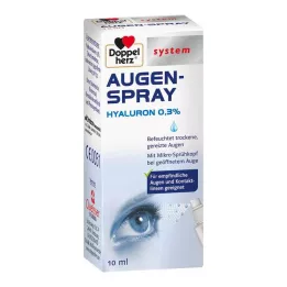 DOPPELHERZ Sistema de spray ocular Hyaluron 0,3%, 10 ml