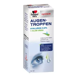 DOPPELHERZ Colírio Hyaluron 0,3% sistema, 10 ml