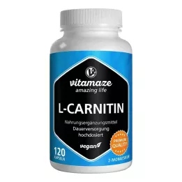 L-CARNITIN Cápsulas veganas de 680 mg, 120 unidades