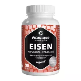 EISEN Cápsulas de 20 mg+Histidina+Vitaminas C/B9/B12, 90 unidades
