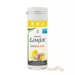 INGWER GINJER Goma de mascar de limão, 30 g