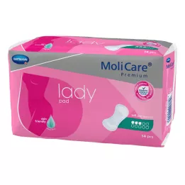 MOLICARE Almofada feminina premium 3 gotas, 14 unidades