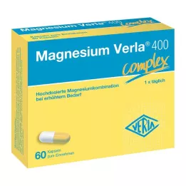 MAGNESIUM VERLA 400 cápsulas, 60 unidades