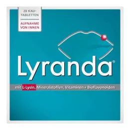 LYRANDA Comprimidos mastigáveis, 28 unidades