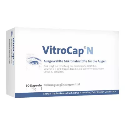 VITROCAP Cápsulas N, 30 unidades