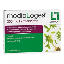 RHODIOLOGES Comprimidos revestidos por película de 200 mg, 20 unidades