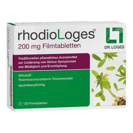 RHODIOLOGES Comprimidos revestidos por película de 200 mg, 120 unidades
