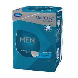 MOLICARE Premium MEN Calça 7 gotas M, 8 unid
