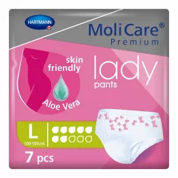 MOLICARE Calça Senhora Premium 7 gotas L, 7 unid
